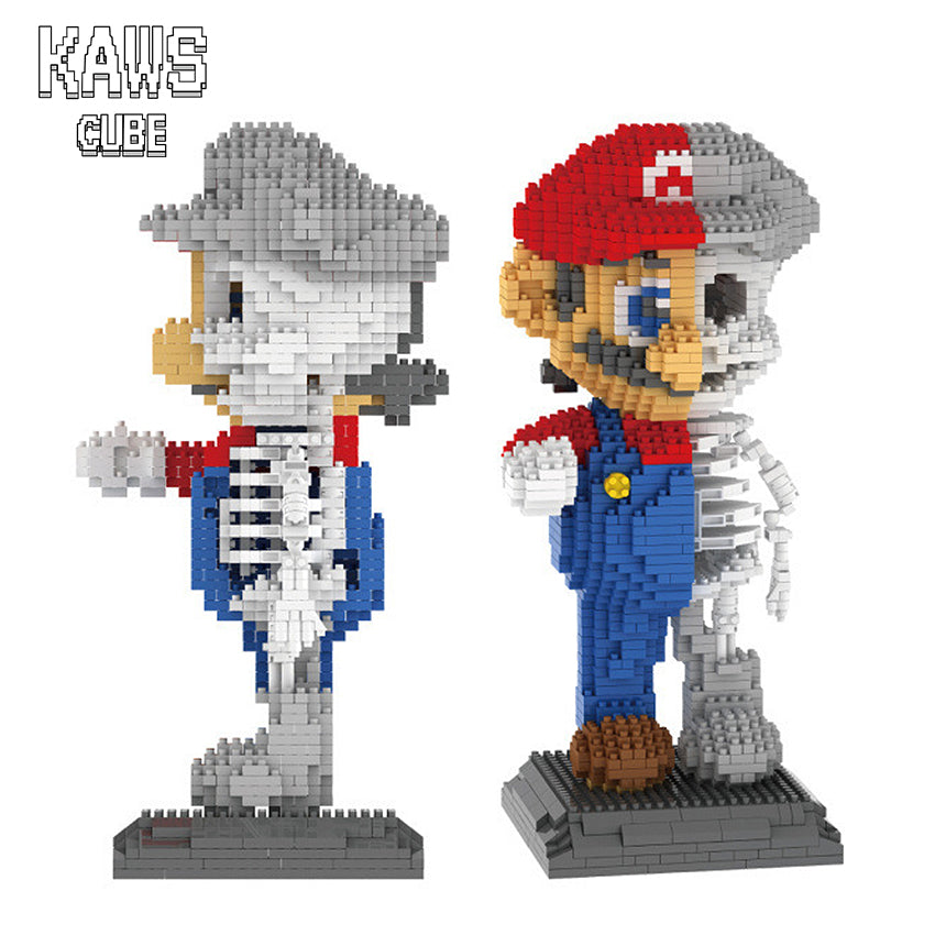 Marioブロック: スケルトン Mario「220mm」0314-1-1